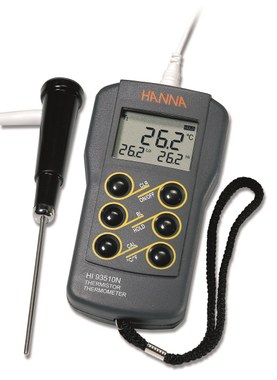 K-Type Waterproof Thermocouple Thermometer Thermometers Hanna instruments