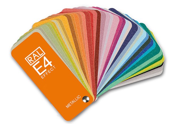 RAL EFFECT, colour palette for industrial and product design
