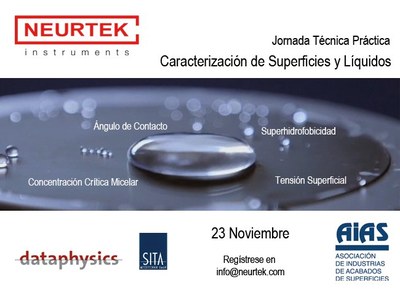 Characterization of Surface and Liquids - Practical Technical Seminar in AIAS