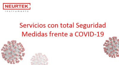 Service with total security. Measures against COVID-19.