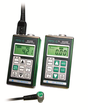 MX serie, ultrasonic thickness meters Material Thickness List-Magnetik