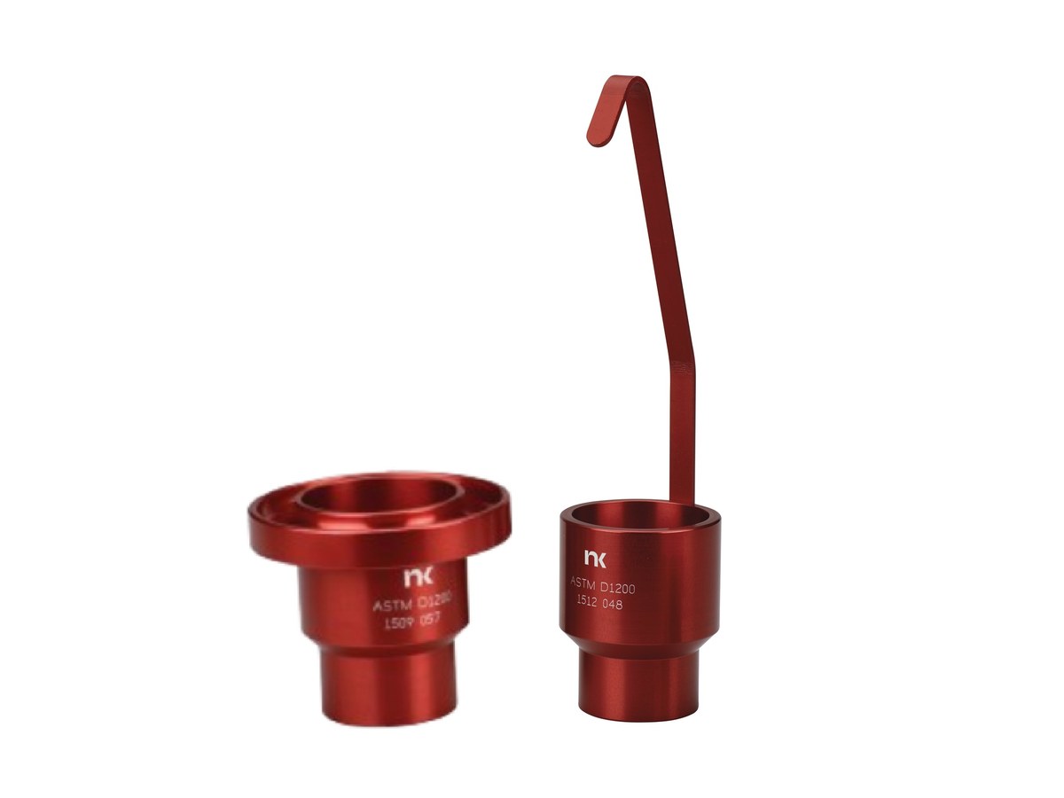 QIUSUO Ford Viscosity Flow Cup NO.4 With Carrying Shelf Hole Diameter 4.10 Mm Measuring Range 70-370 CST Outflow Time 20-105 Sec High Quality