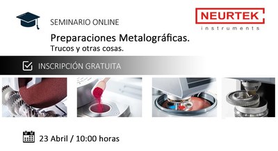 Webinar Preparaciones Metalograficas