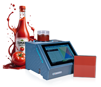 ColorFlex L2 Tomate para medición del ketchup