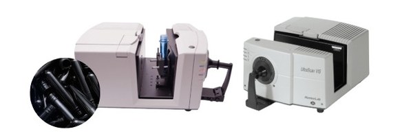 UltraScan VIS para plasticos opacos