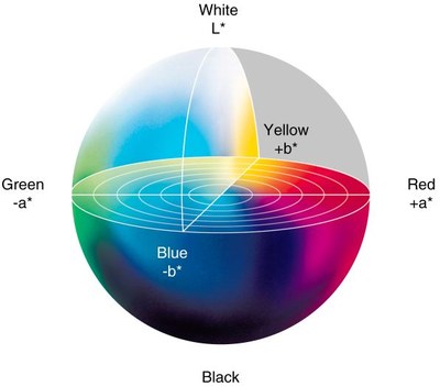 Sistema de medicion de color CIELAB