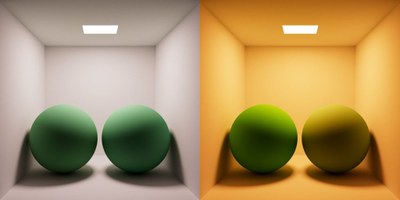 Metamerismo ejemplo visual