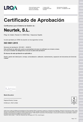 certificado ISO 9001