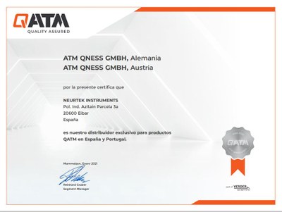 Certificado QATM Neurtek