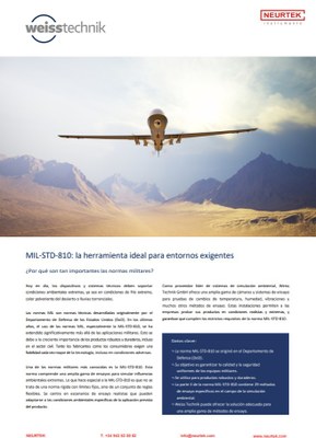 catalogo general NEURTEK Weiss para Defensa
