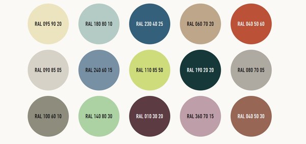 RAL COLOR FEELING 2026+.jpg 15 colores del producto Colour Feeling 2026+