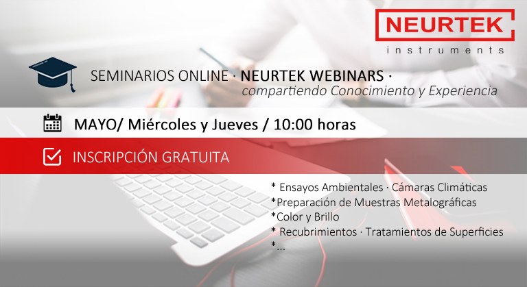 Agenda Mayo. Webinars Gratuitos.
