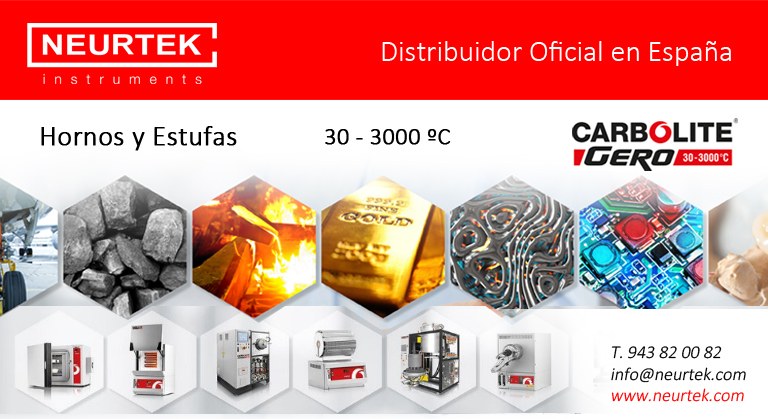 CARBOLITE -GERO, hornos y estufas de secado 30 - 3000 ºC