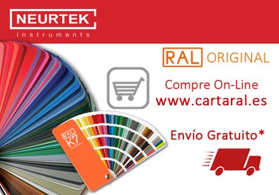 Compre las Cartas RAL en www.cartaral.es con Envío GRATIS