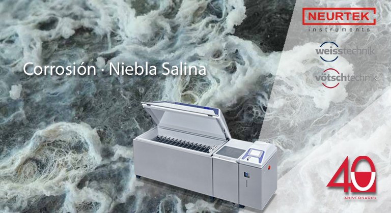 Ensayos de Corrosión con cámara SaltEvent de Weiss