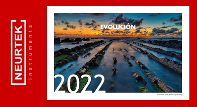 "Evolución" portada del Calendario 2022 NEURTEK