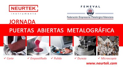 Jornada de Puertas Abiertas Metalográficas en FEMEVAL