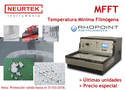 MFFT o Temperatura Mínima filmógena, factor clave en una correcta formulación 
