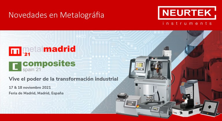 NEURTEK participará en MetalMadrid 2021