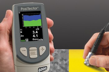 Nueva sonda PosiTector 6000 FNDS para medición dual de capa: zinc + pintura