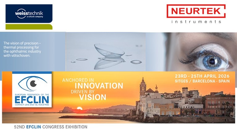 Weiss Technik participa en EFCLIN con hornos industriales para la fabricación de lentes oftálmológicas