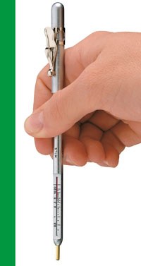 Uso vertical hacia abajo de PosiPen Uso vertical hacia abajo de PosiPen