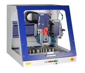 Fresadora CNC para muestras y cortadora de entallas