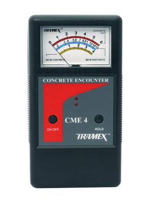Concrete Encounter CME4, moisture meter